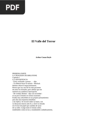 El valle del terror