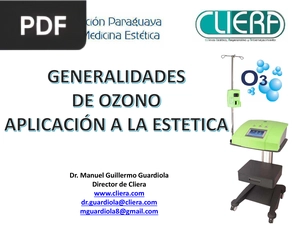 Generalidades del Ozono aplicación a la estética (Presentación)