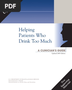 Helping Patients Who Drink Too Much (Inglés)