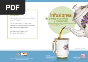 Infusiones de plantas aromáticas y medicinales