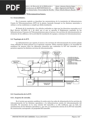 Instalación de Telecomunicaciones (Artículo)