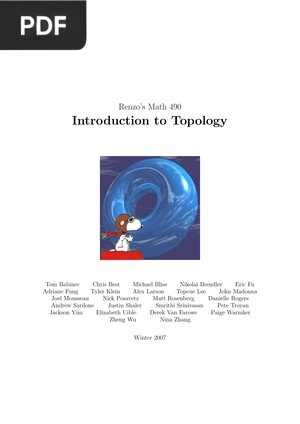 Introduction to Topology (Inglés)