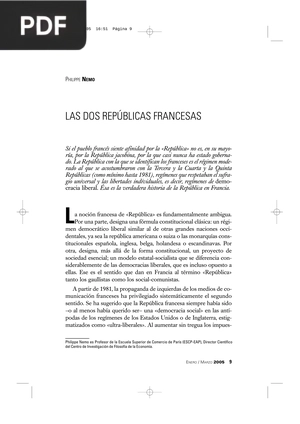 Las dos repúblicas francesas