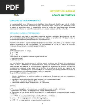 Lógica matemática (Artículo)