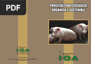 Porcicultura ecológica, orgánica y sostenible