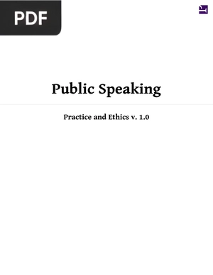 Public Speaking