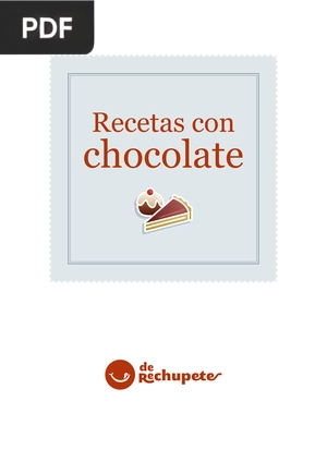 Recetas con chocolate