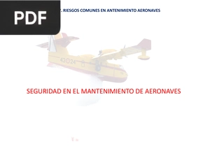 Seguridad en el mantenimiento de aeronaves (Presentación)