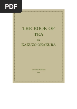 The book of tea (Inglés)