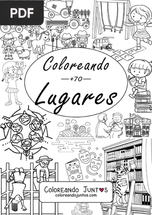 Libro de Lugares para Colorear