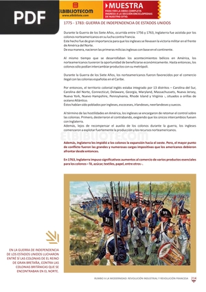 1775 - 1783: Guerra de Independencia de Estados Unidos (Artículo)