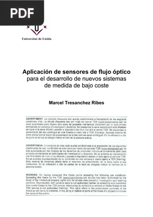 Aplicación de sensores de flujo óptico para el desarrollo de nuevos sistemas de medida de bajo coste