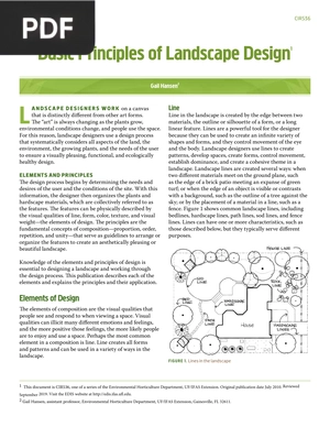 Basic Principles of Landscape Design (Inglés)