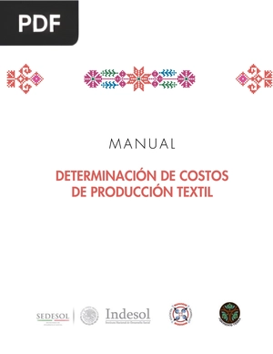 Determinación de costos de producción textil