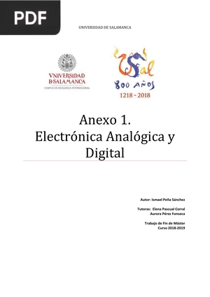 Electrónica Analógica y Digital