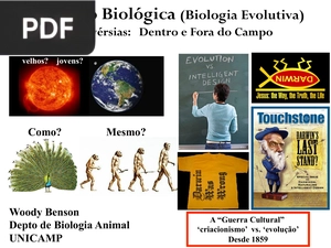 Evolução Biológica (Portugués) (Presentación)