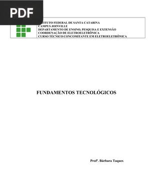 Fundamentos Tecnológicos (Portugués)