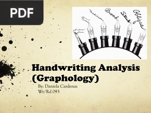 Handwriting Analysis (Graphology)