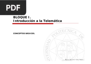 Introducción a la Telemática (Presentación)