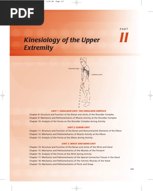 Kinesiology of the Upper Extremity (Inglés)