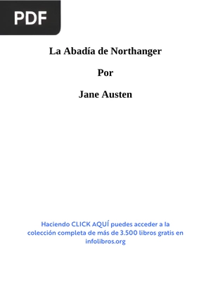 La abadía de Northanger