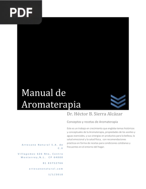 Manual de Aromaterapia