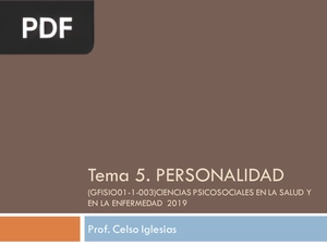 Personalidad (Presentación)