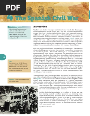 The Spanish Civil War (Inglés)