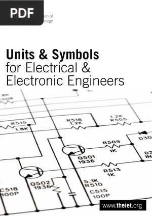 Units and symbols for electrical and electronic engineers (Inglés)