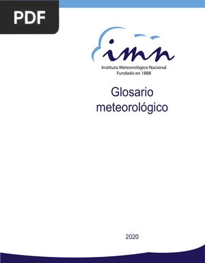 Glosario meteorológico