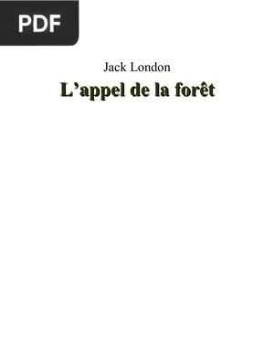 L'Appel de la Forêt