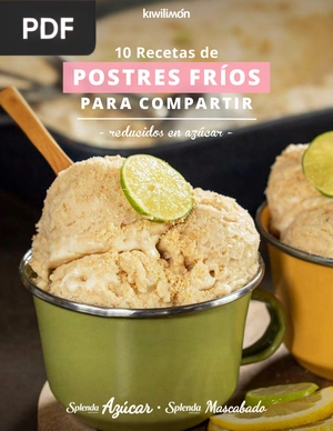 10 recetas de postres fríos para compartir