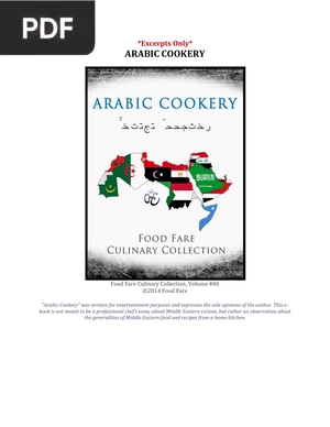 Arabic Cookery (Inglés)