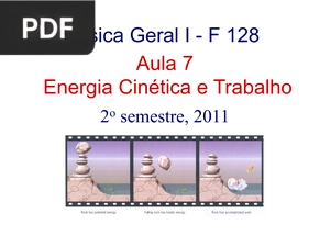 Energia Cinética e Trabalho (Portugués) (Presentación)