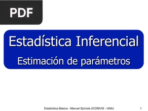 Estadística Inferencial (Presentación)