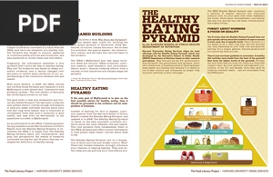 Food Pyramids: What Should You Really Eat (Inglés)