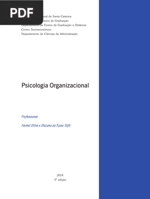 Psicologia Organizacional (Portugués)