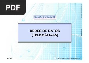 Redes de datos (Telemáticas) (Presentación)