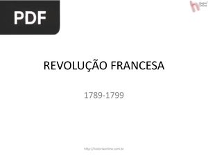 Revolução Francesa 1789-1799 (Portugués) (Presentación)