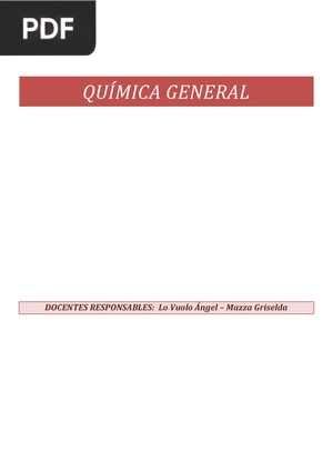 Química General.