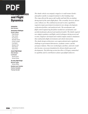 Aerodynamics and Flight Dynamics (Inglés)