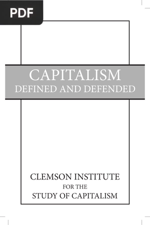 Capitalism. Defined and defended (Inglés)