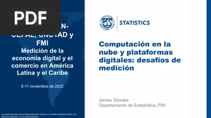 Computación en la nube y plataformas digitales: desafíos de medición (Presentación)