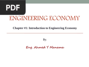 Engineering Economy (Inglés) (Presentación)