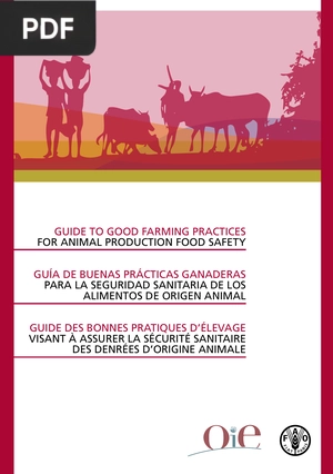 Guide to good farming practices for animal production food safety (Inglés)