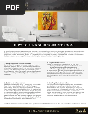 How to feng shui your bedroom (Inglés) (Artículo)