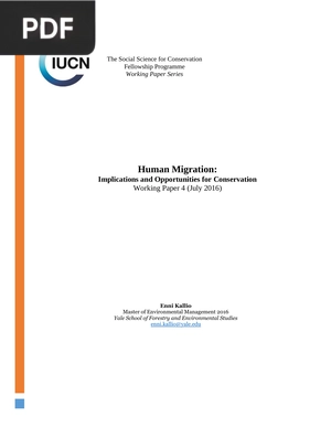 Human Migration: Implications and Opportunities for Conservation (Inglés)