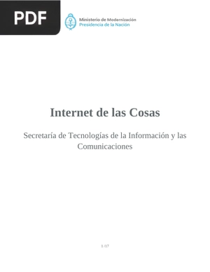 Internet de las Cosas