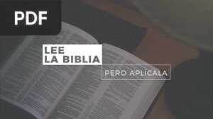 Lee la Biblia pero aplícala (Presentacion)