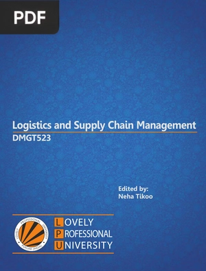 Logistics and Supply Chain Management